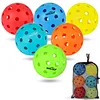 Benutzerdefinierte Farben 40 Löcher Pickleball Ball